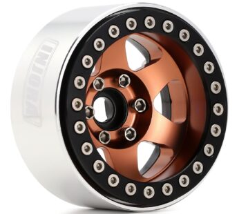 Negative Offset 9.4mm CNC Aluminum 1.9″ Beadlock Wheel Rim Deep Dish for 1/10 RC Crawler Car TRX4 Axial SCX10 (W1946)